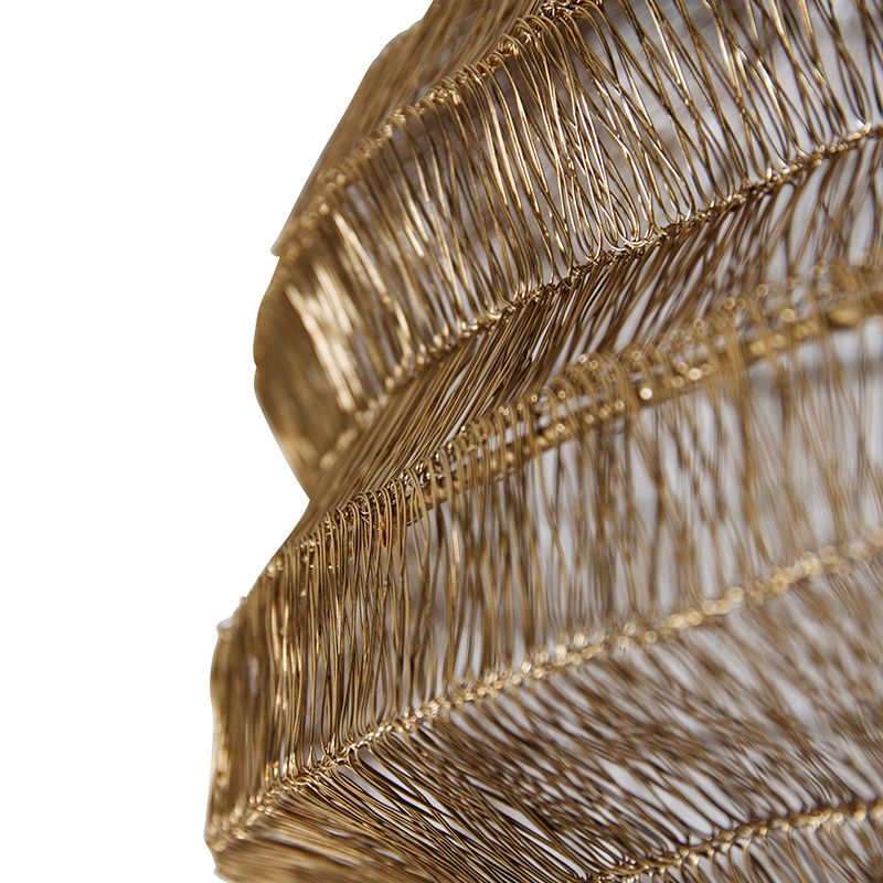 Oosterse plafondlamp goud 45 cm - Vadi