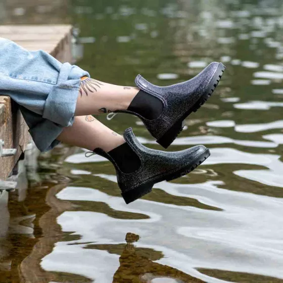 Bottes de pluie NOIR MERRY SCOTT