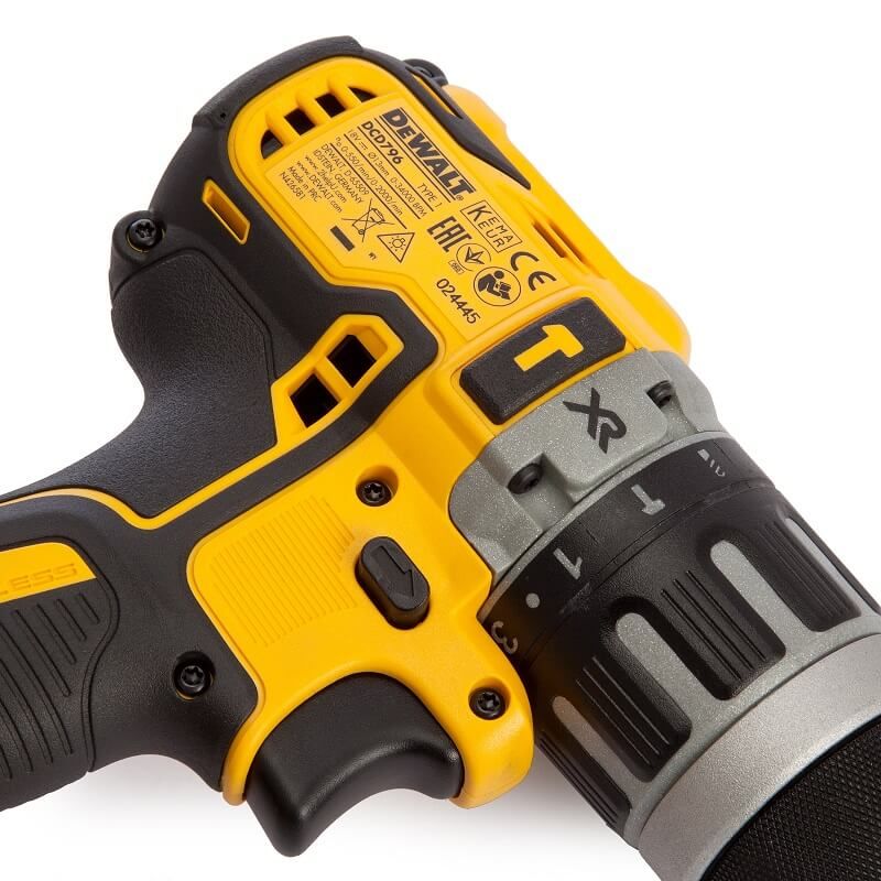 DeWALT DCD796P1 18V Li-ion accu klopboor-/schroefmachine set (1x5Ah) in koffer - koolborstelloos