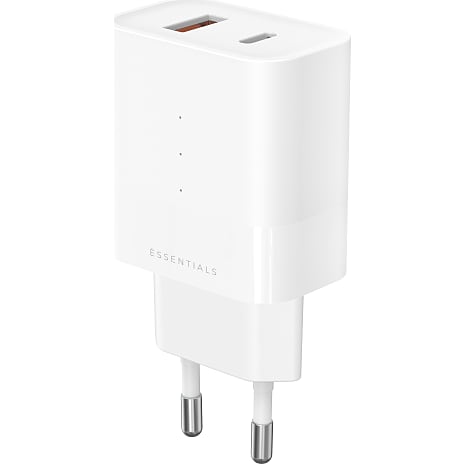 ËSSENTIALS 30W USB-A - USB-C power adapter