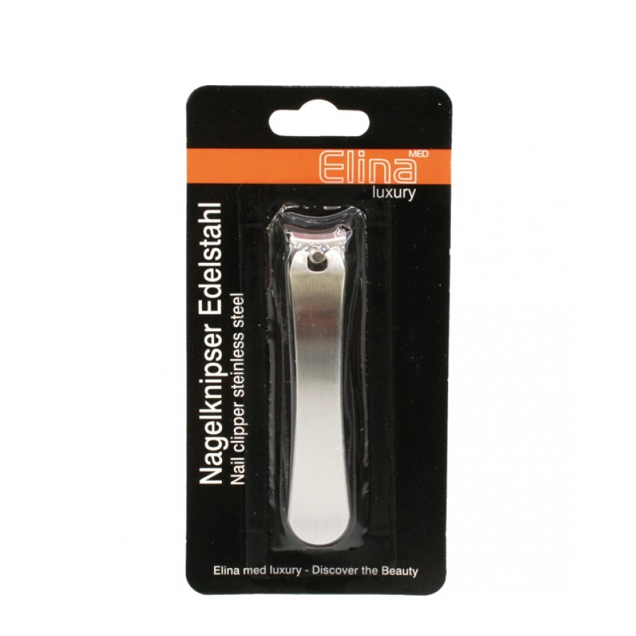 (9cm) Edelstahl Nagelknipser für die Maniküre / Pediküre - Silber