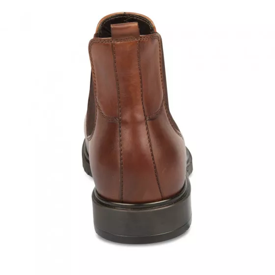 Bottines MARRON NEOSOFT HOMME CUIR