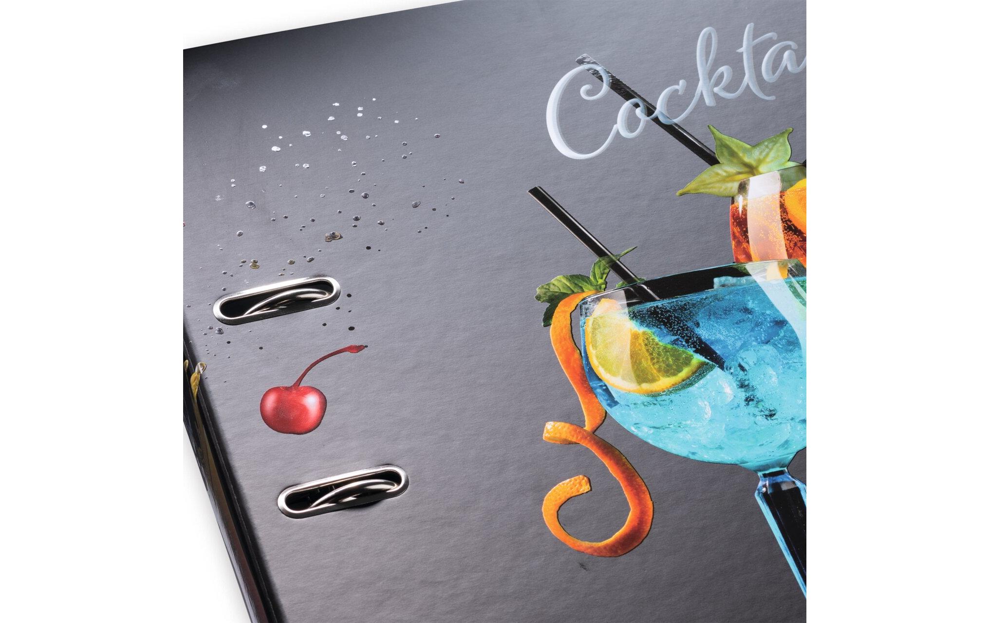 Ordner Cocktails A4, 7 cmMotivordner