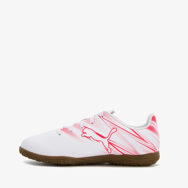 Puma Attacanto It IC kinder zaalschoenen wit