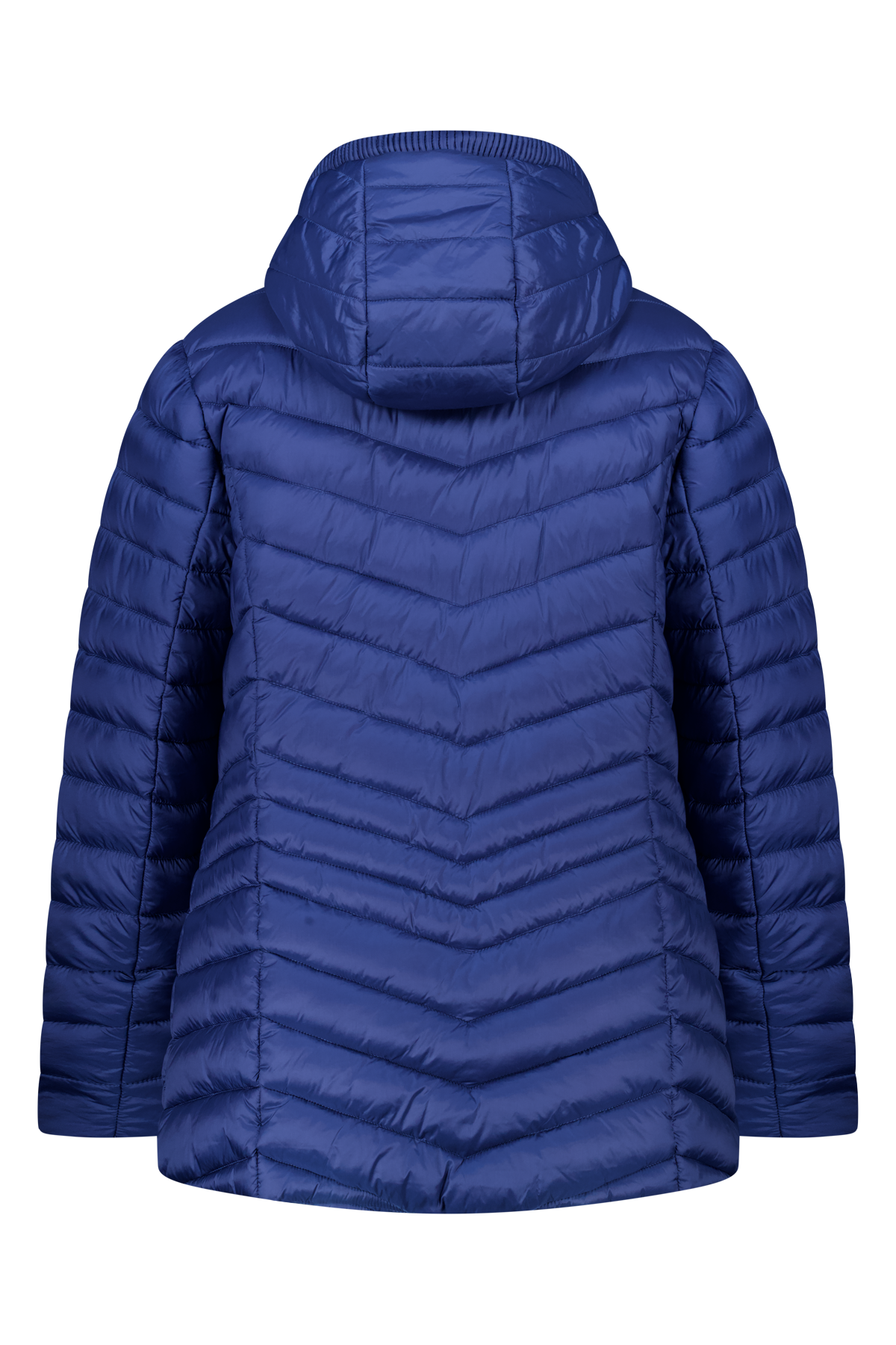 Licht gewatteerde jas Midden blauw