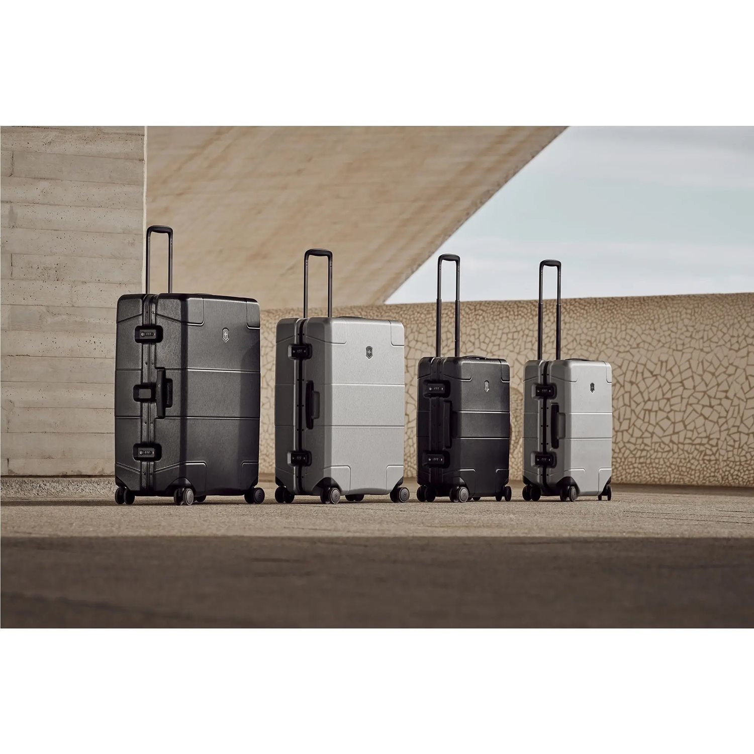 Victorinox Lexicon Framed Series Global Hardside Carry-On silver