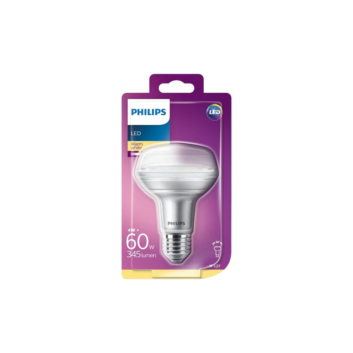 Philips Classic LED-spotlys 60W E27 929001891501