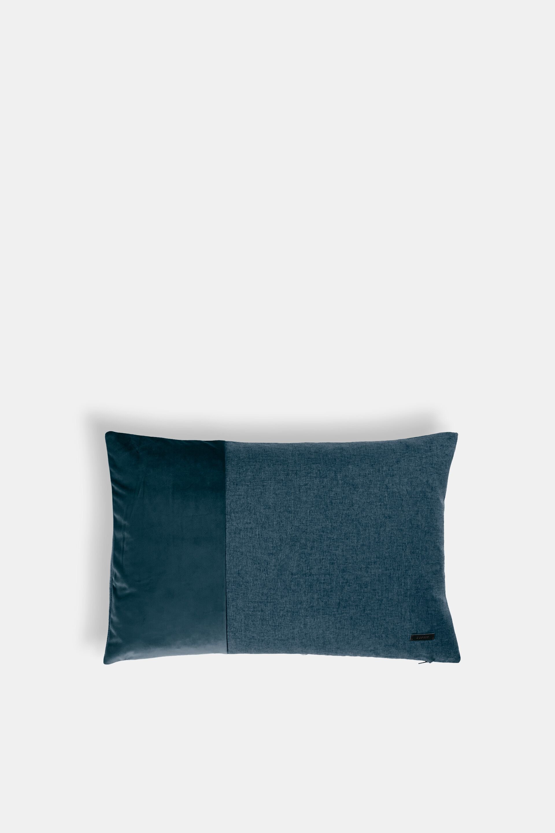 Housse de coussin en mélange de matières à teneur en micro velours