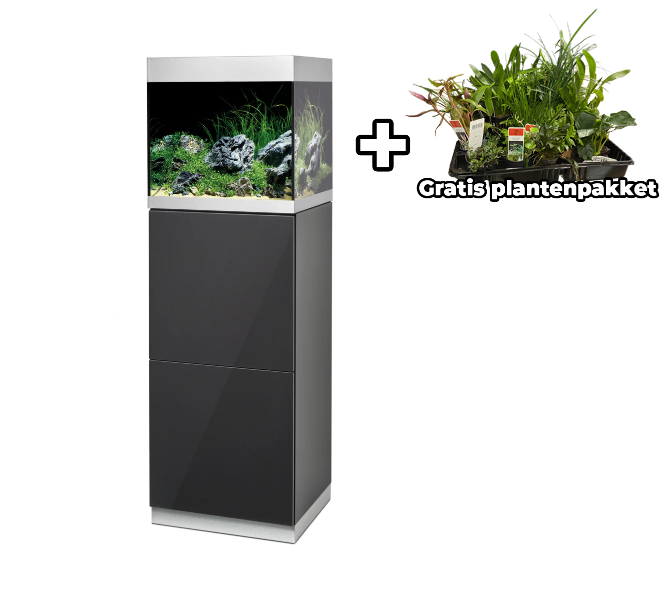 Oase HighLine Optiwhite 125 Set Antraciet | Aquaria