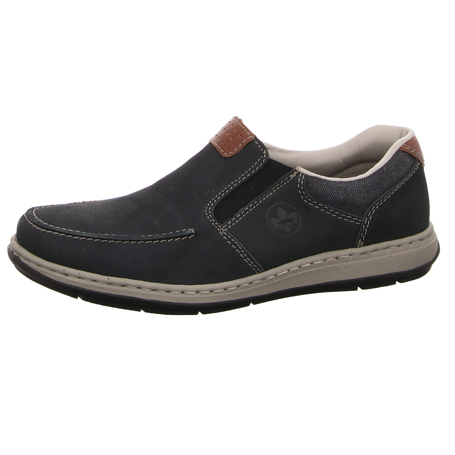 Rieker Slipper blau