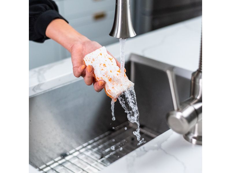 Scrub Daddy Eraser Daddy Melamin Zauberschwamm 2er Pack Reinigungsschwamm für Wände und Flecken