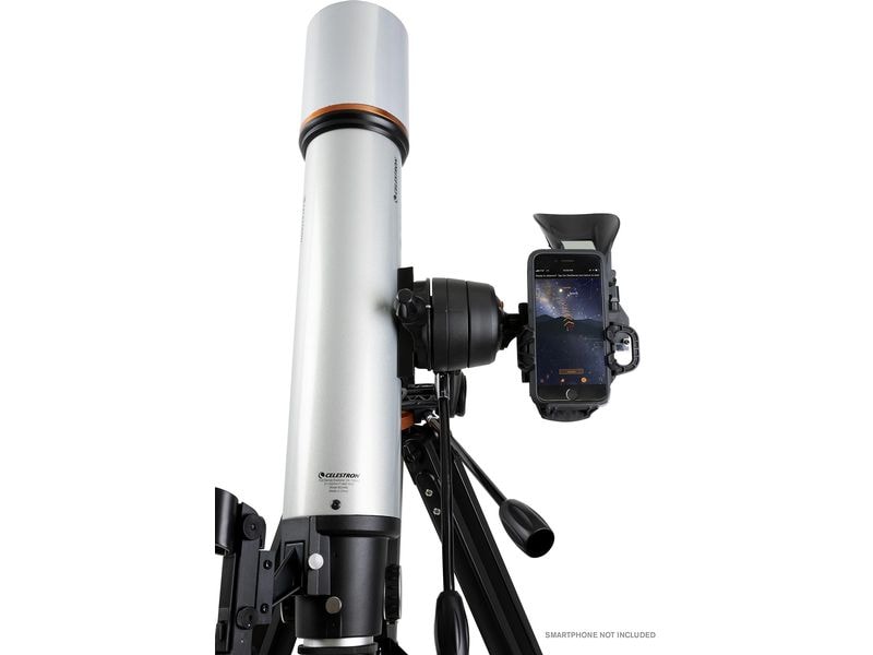 Celestron Teleskop StarSense Explorer DX 102 Teleskop, das Ihr Smartphone zur Analyse des Nachthimmels und zur Berechnung seiner Position in Echtzeit nutzt