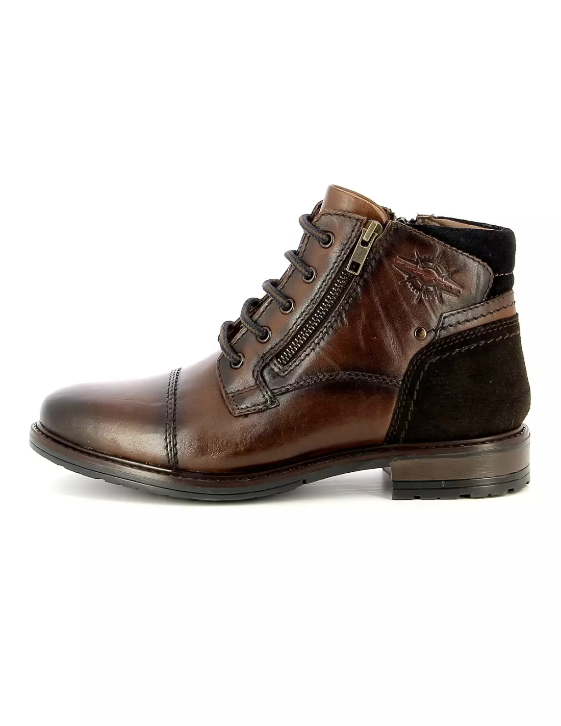 POINT D ORGUES HENRY - Bottines & boots Marron