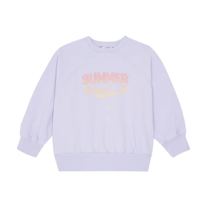 Hundred Pieces Sweat en Coton Bio | Lilas