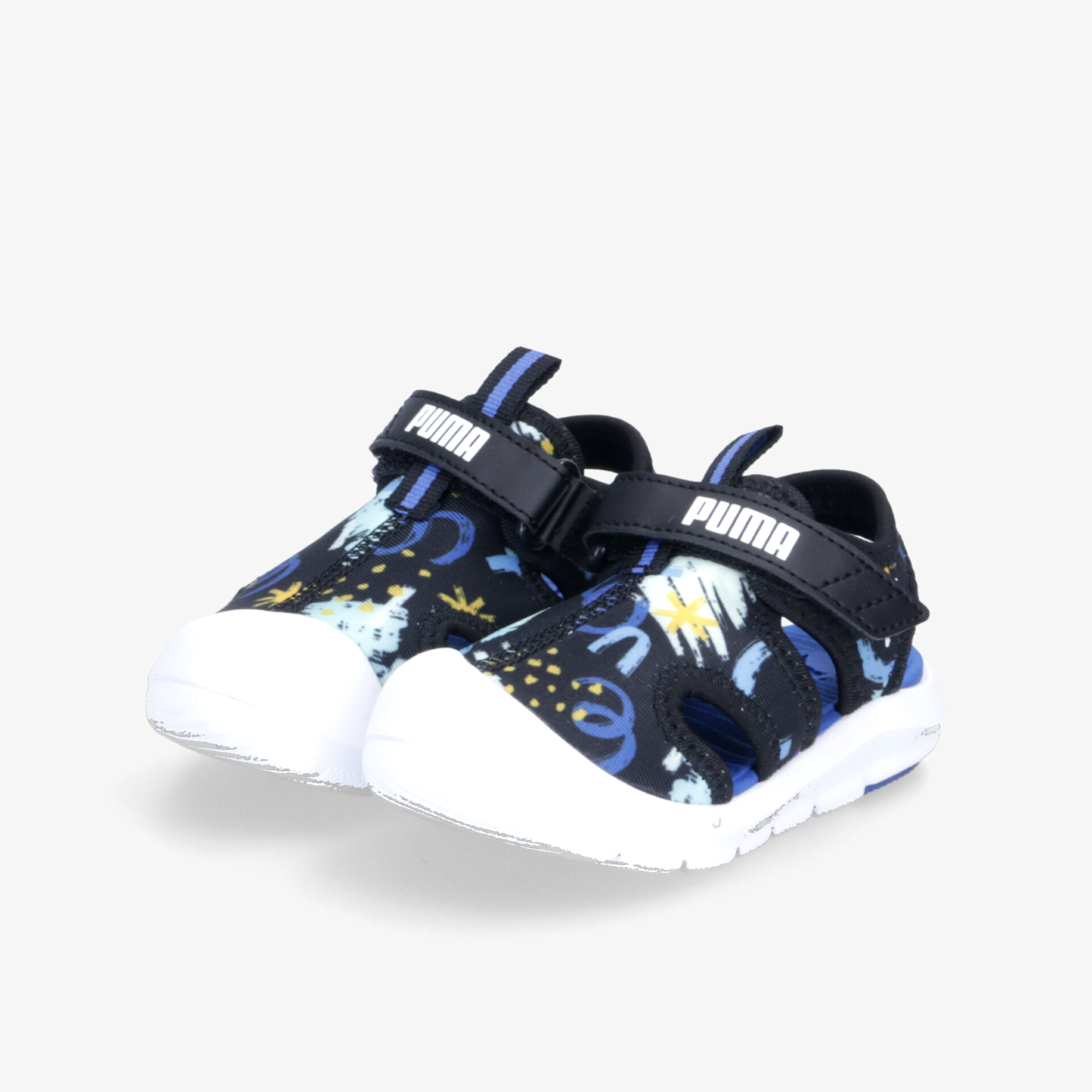 PUMA Fun Racer Kinder Sandalen blau