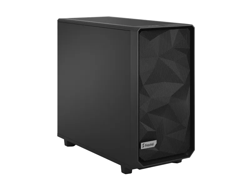 Fractal Design Meshify 2 - Tower - udvidet ATX - ingen strømforsyning (ATX) - sort - USB/Lyd