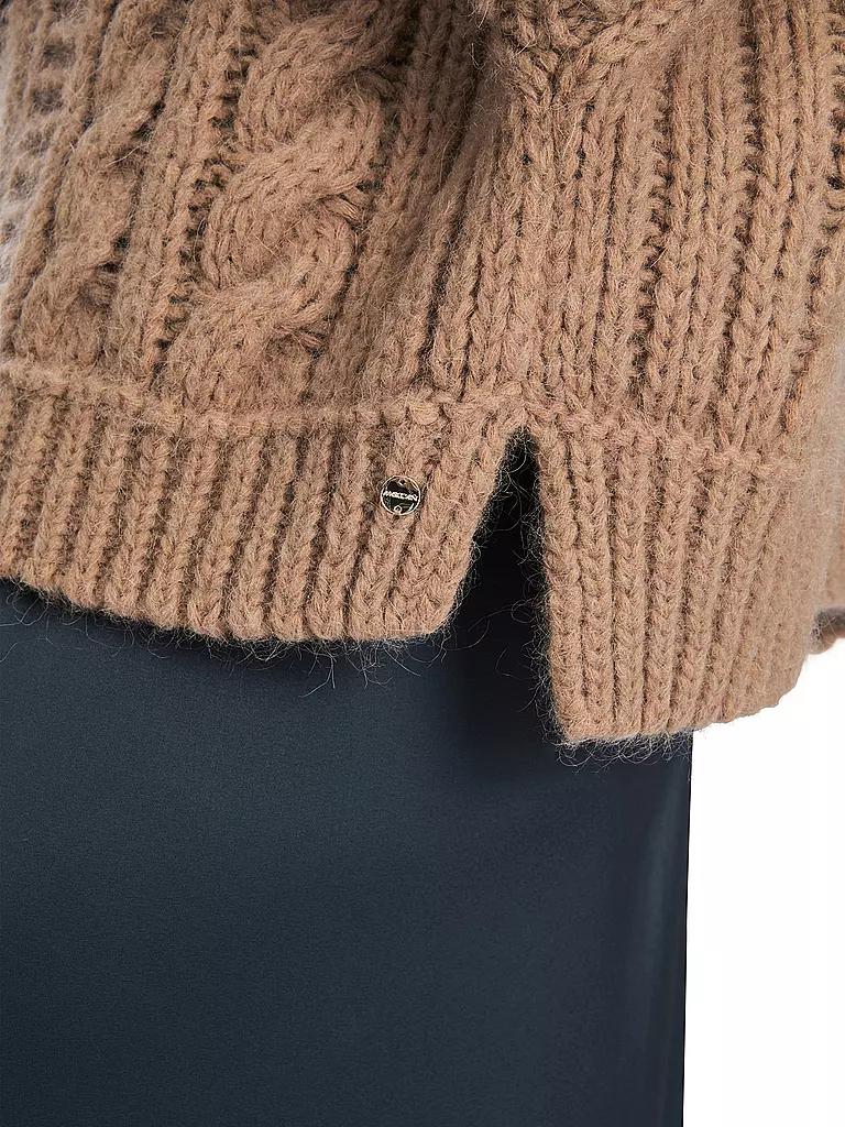 MARC CAIN Rollkragenpullover braun