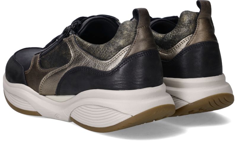 Xsensible SWX19 Stretchwalker Sneakers Zwart Dames