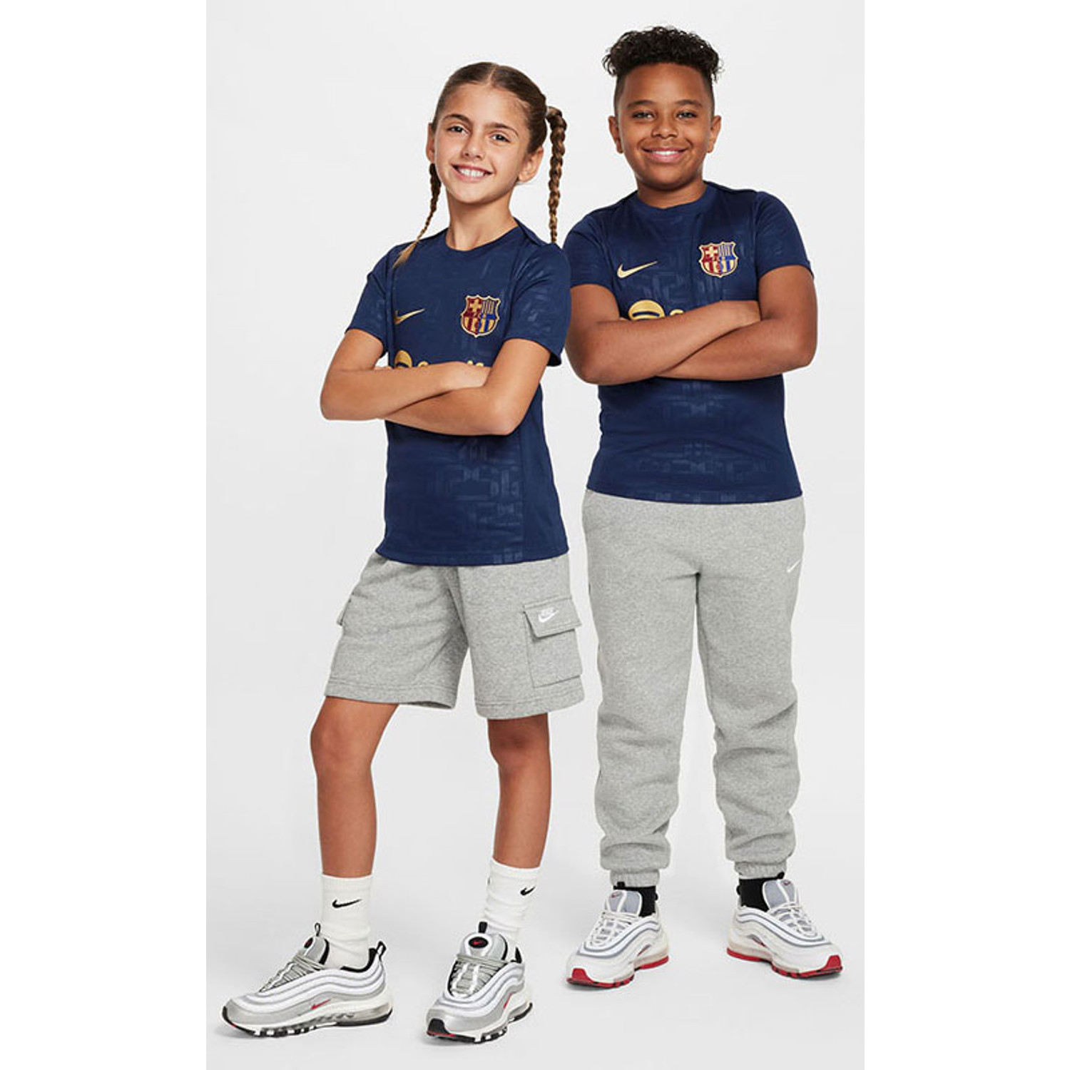 Nike FC Barcelona Pre-Match Top Kids 2024/2025