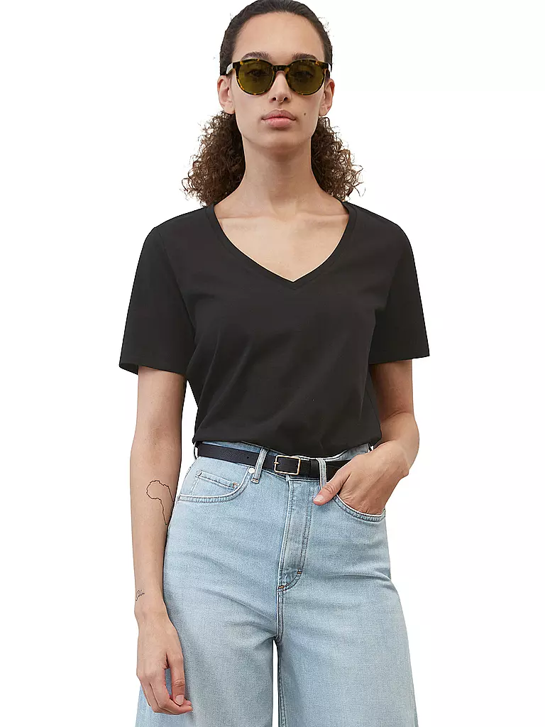 MARC O'POLO T-Shirt schwarz