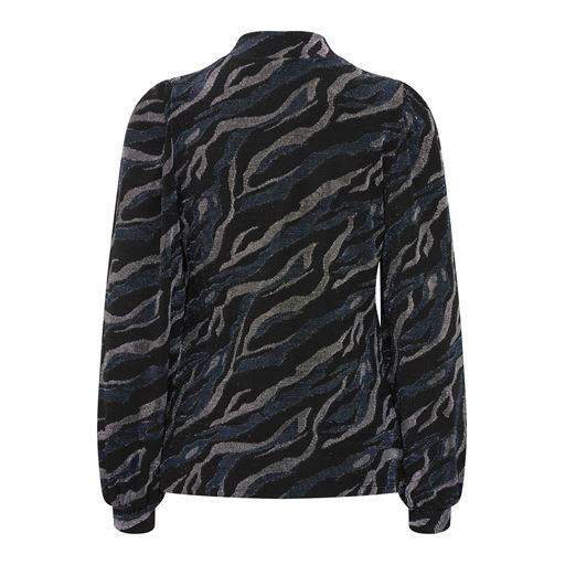 Fransa Calypso Bluse, Night Sky Mix, XXL