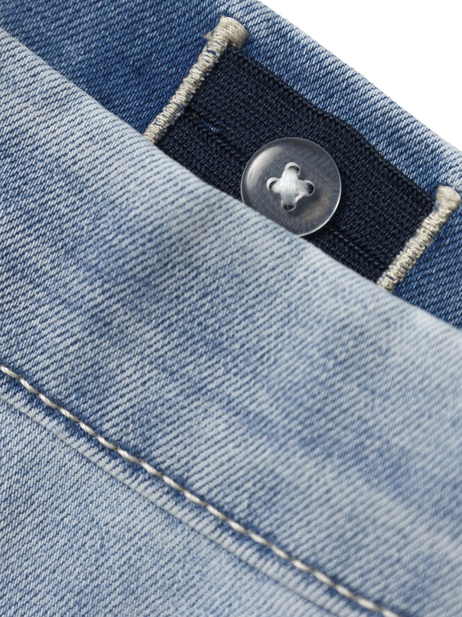 Name It NKFROSE HW WIDE JEANS 1356-ON NOOS Blå