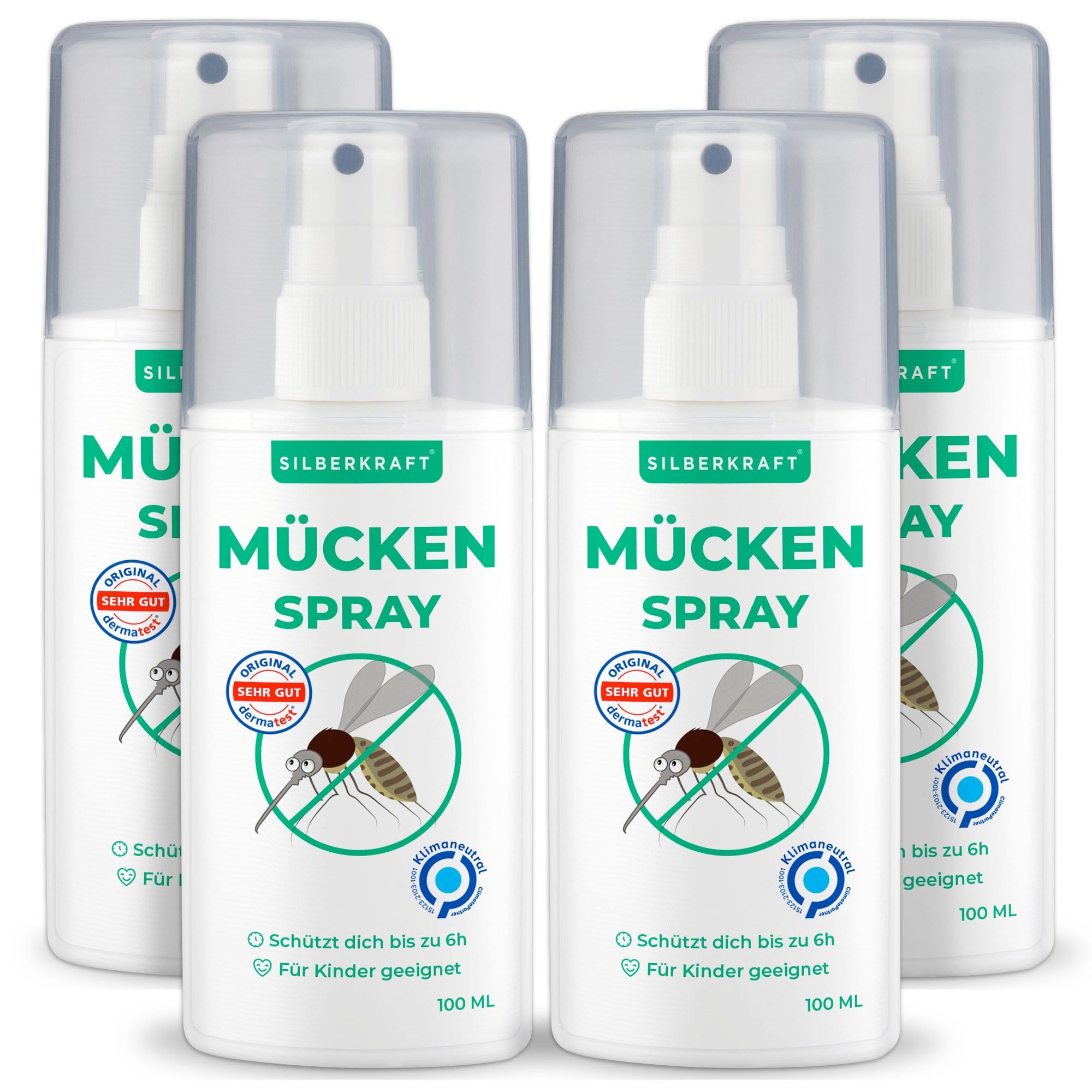 SILBERKRAFT Mückenspray