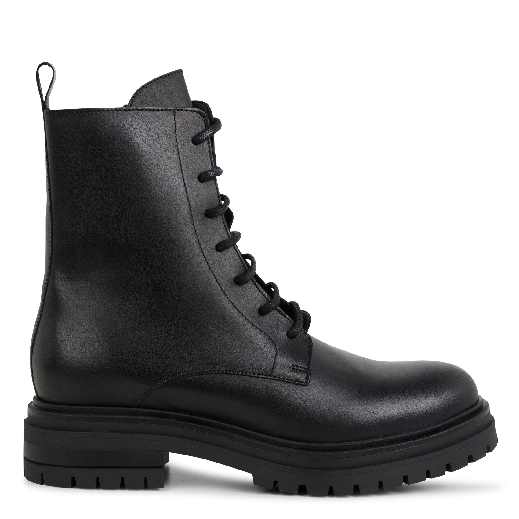 AYSHA - Bottines en cuir | Noir