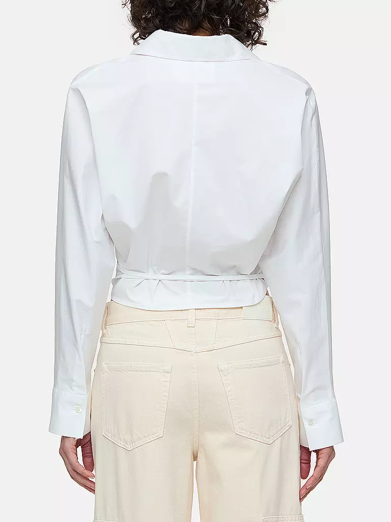 CLOSED Wickelbluse  weiss