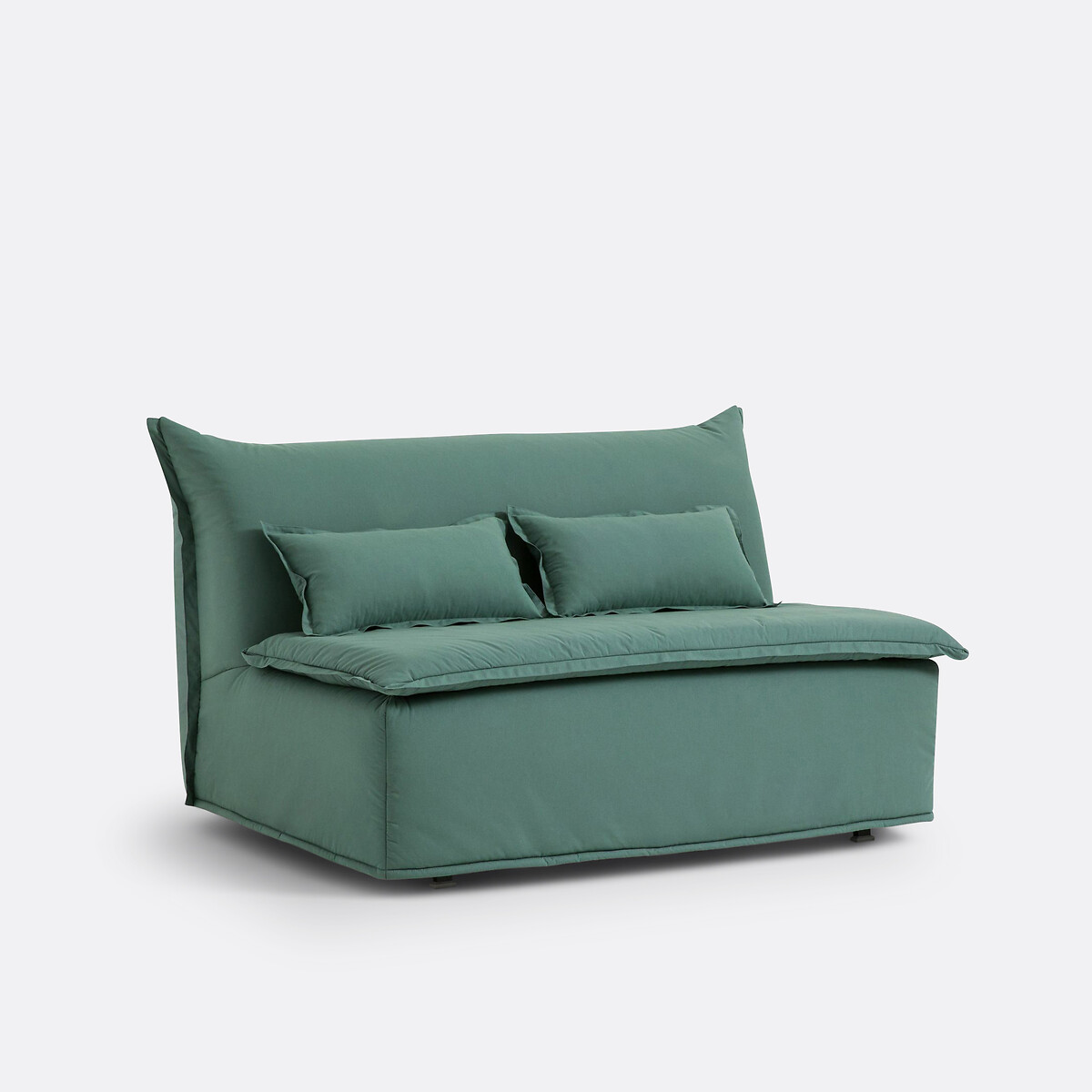 LA REDOUTE INTERIORS<br>Sofá BZ algodão, espuma 10 cm, Olona