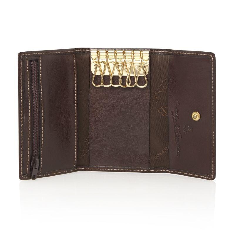 Castelijn & Beerens Gaucho Compacte Sleuteletui RFID Protected Mocca