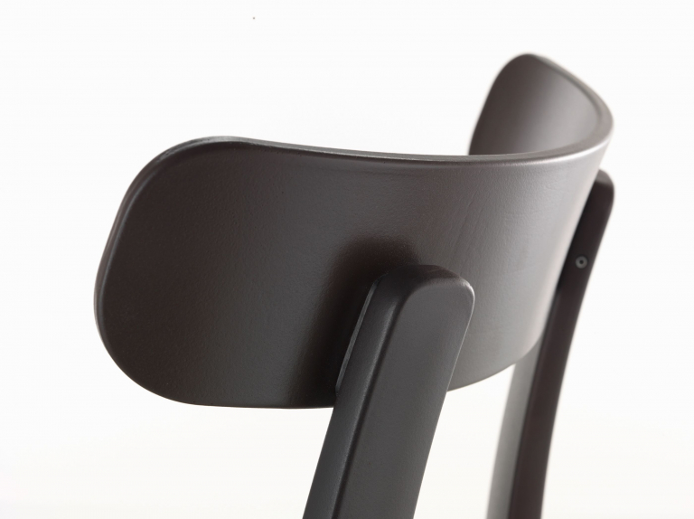Vitra All Plastic stoel ice grey viltglijder