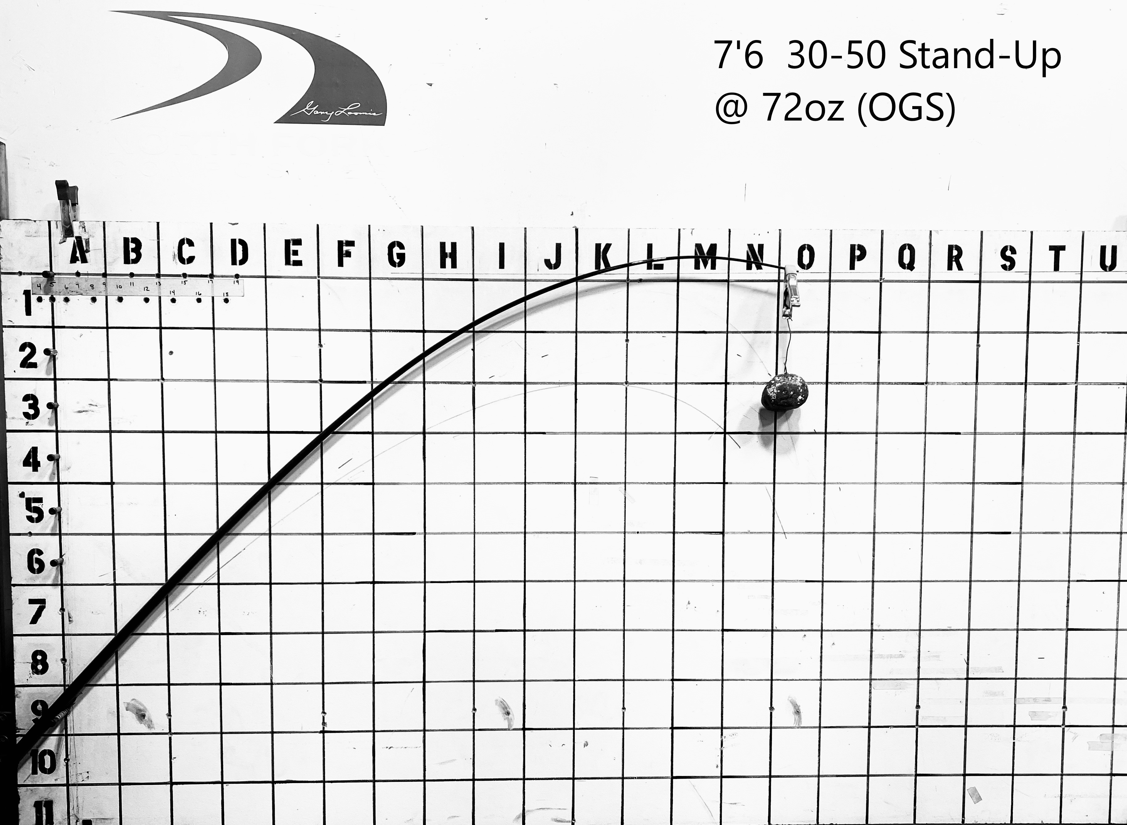 Blank Original Glass StandUp 30 1.98m30-50lb, GLOSS BLACKOriginal/IGFA/StandUp