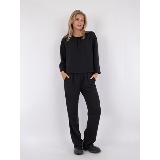 Neo Noir Lotan Crepe Bukser, Sort, 38