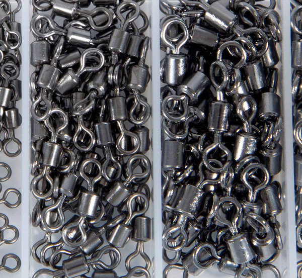 Boîte d'émerillons Fish4All Rolling Swivel Box (250pcs)