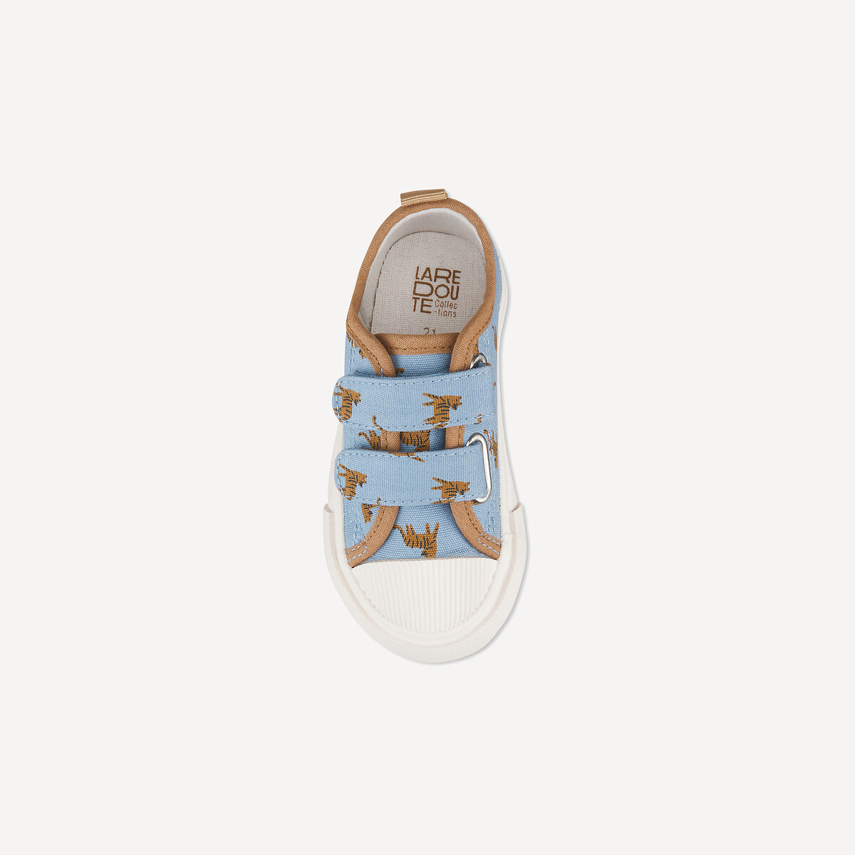 COLEÇÕES LA REDOUTE<br>Tênis com velcro, em tecido