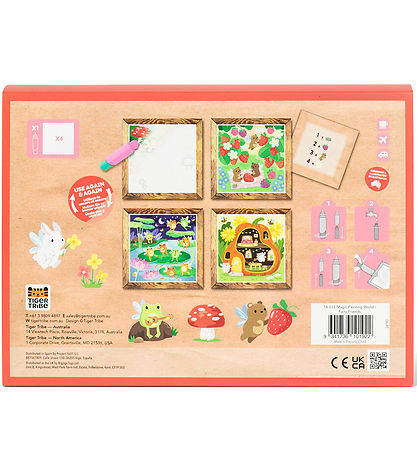 Tiger Tribe Buntstifte-Set - Magische Malwelt - Fairy Friends