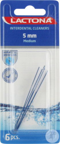 Lactona Brosse Interdentaire 5mm Medium 6 Pièces