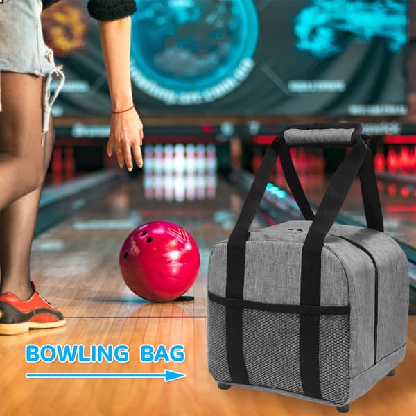 INF Bowlingkule-veske med tilbehørslomme