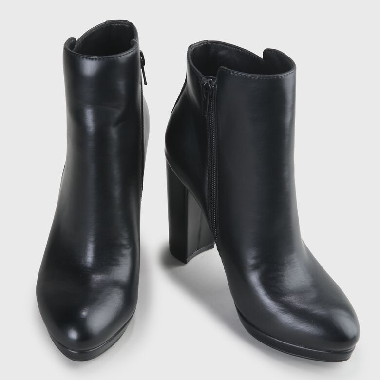 Melinda bottines cheville véganes, noir