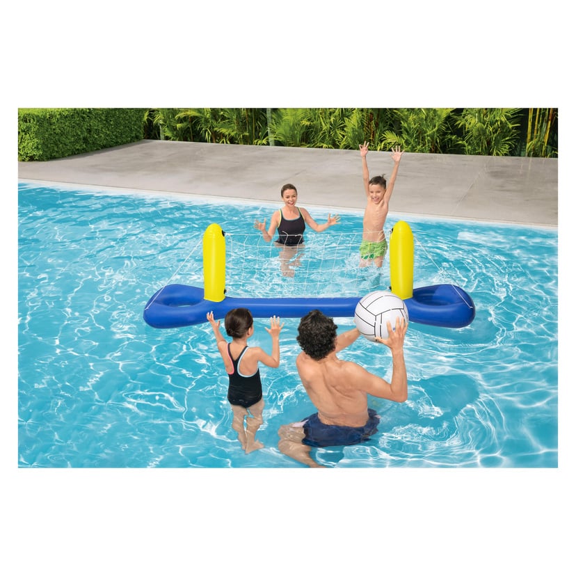 Volleyballsett for basseng 2,52 m x 64 cm