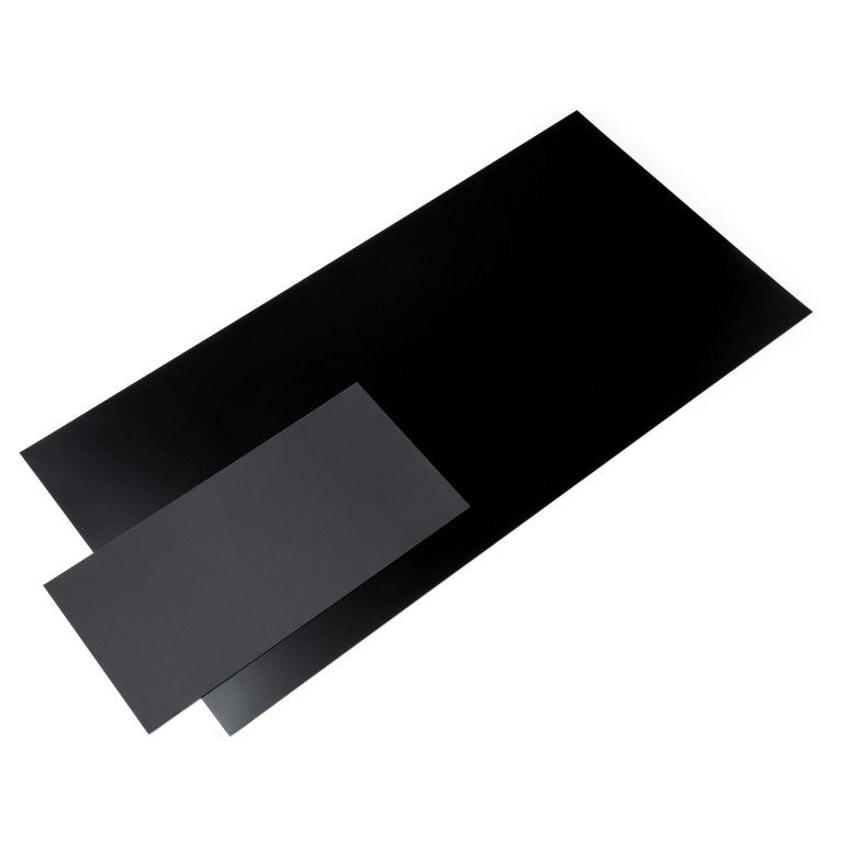 Polystyrol schwarz, matt