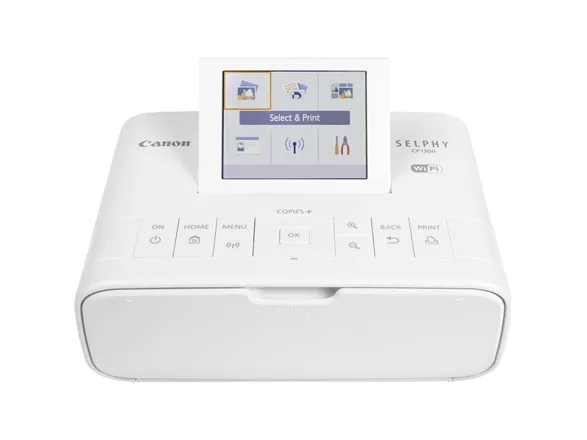 Canon SELPHY CP1300 - Printer - farve - farvesublimering - 148 x 100 mm op til 0.78 min./side (farve) - USB, USB vært, Wi-Fi - hvid