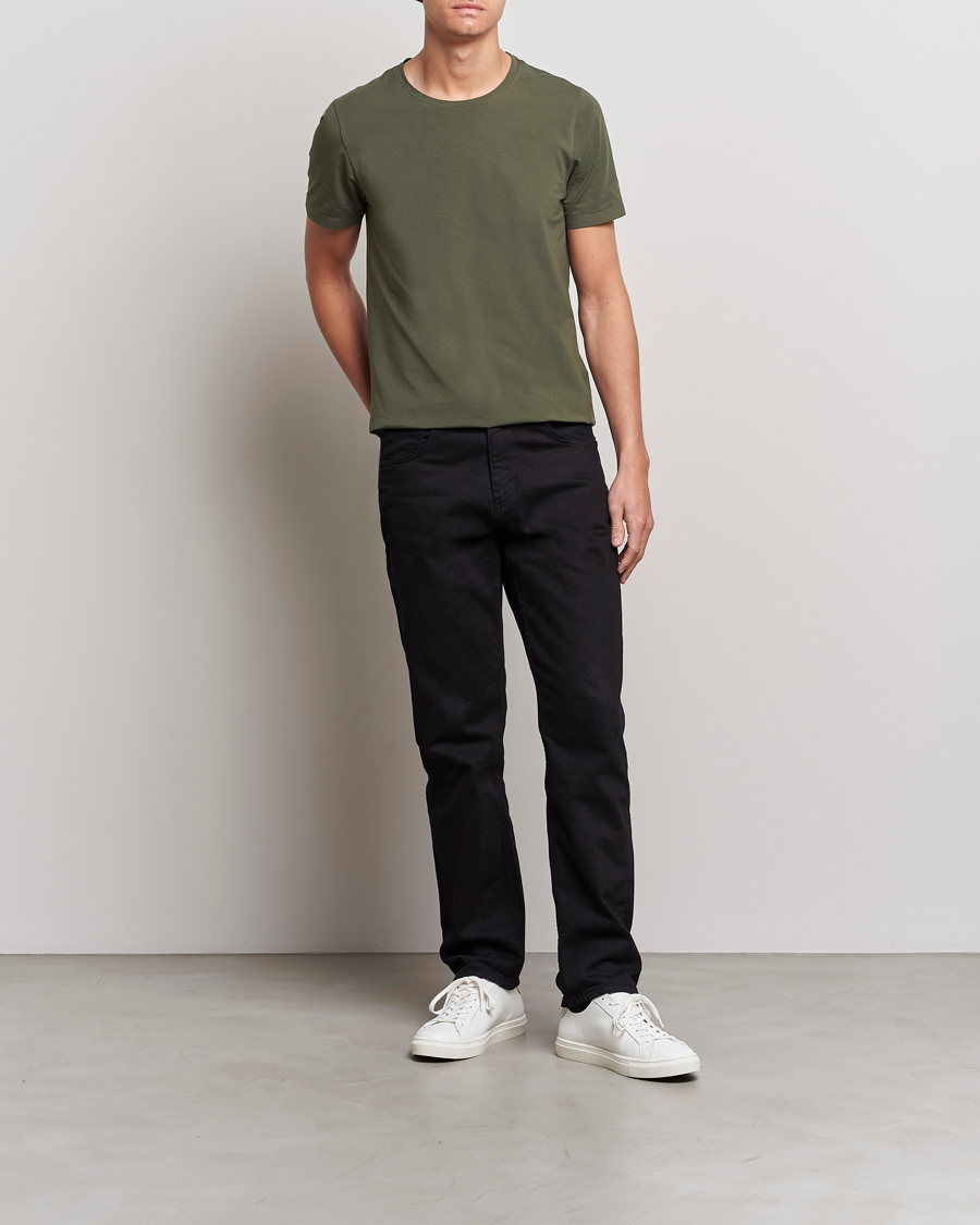 Oscar Jacobson Kyran Cotton T-shirt S-S Green