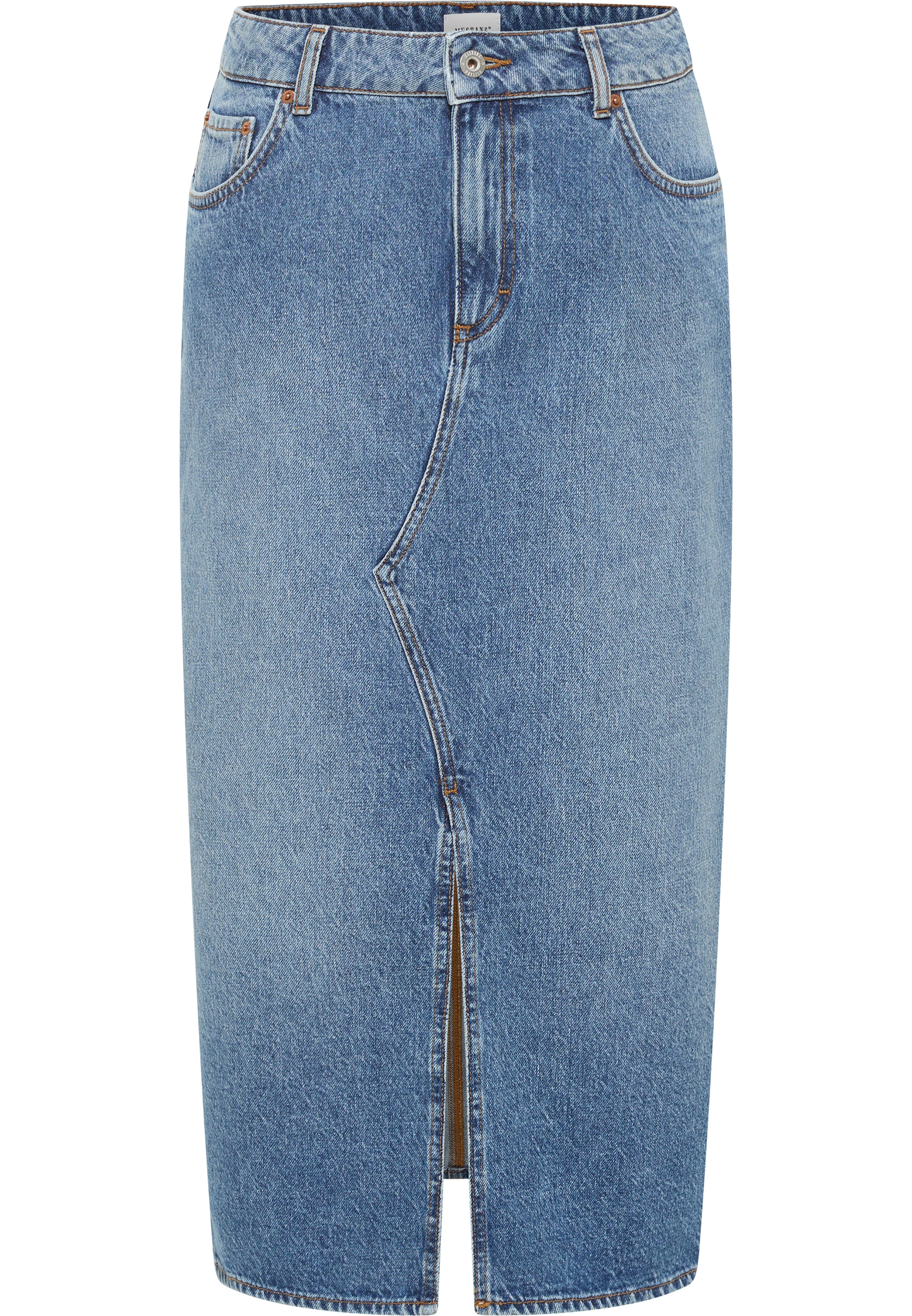 MUSTANG Jeansrock »EUREKA Denim« mit einem Gehschlitz