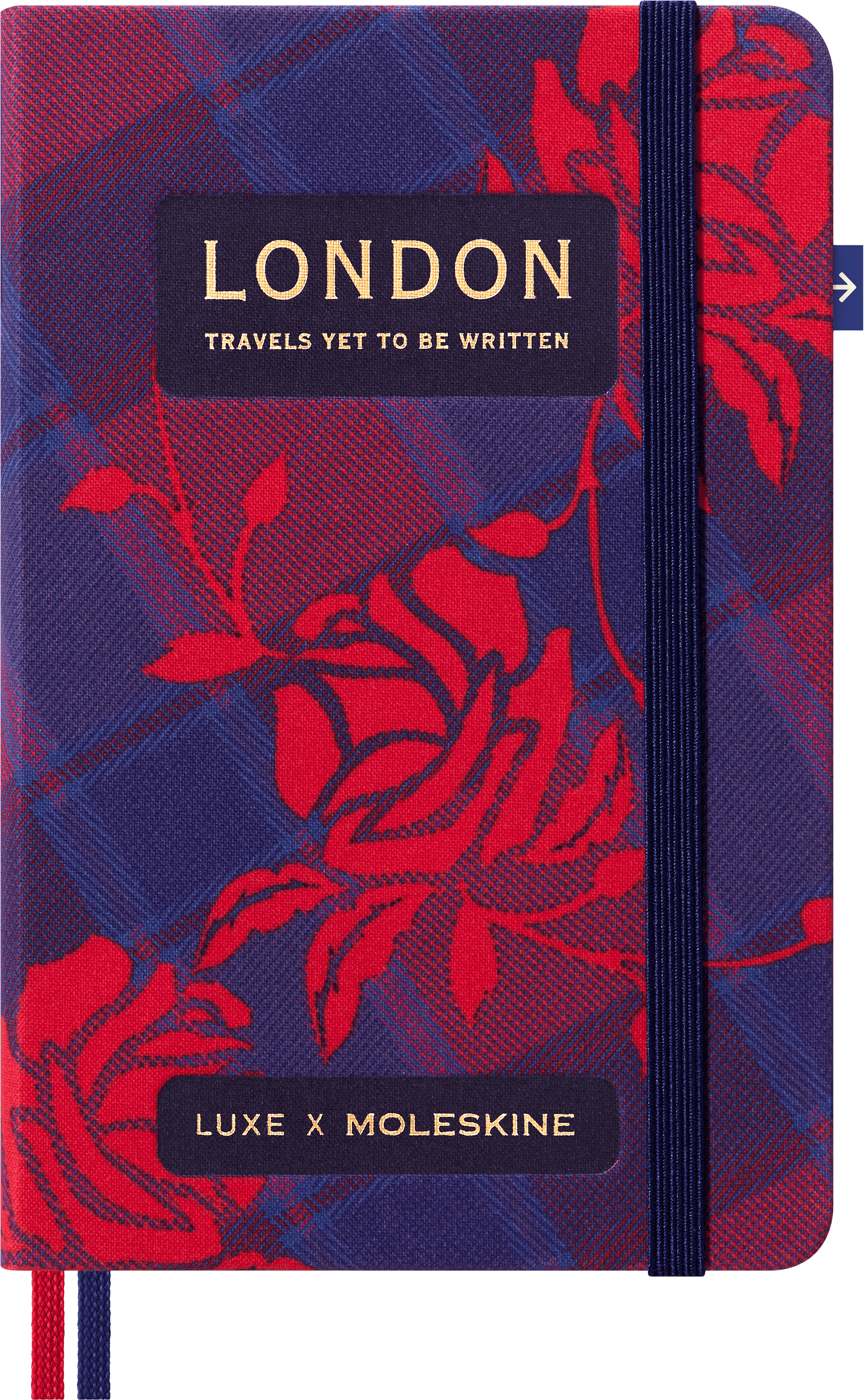 London Travel Guide LUXE x Moleskine London City Notebook, Hard Cover