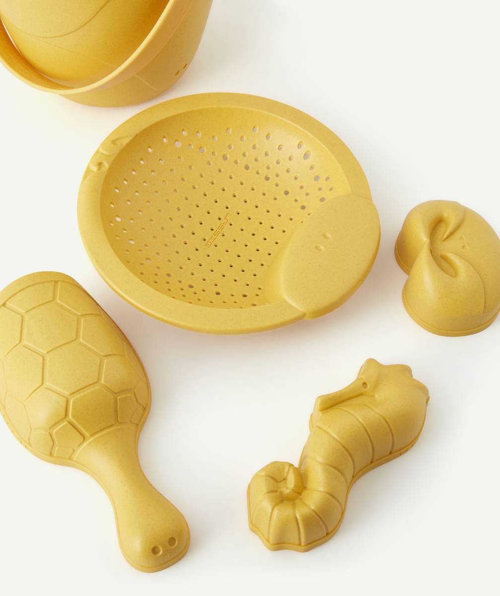 LASSIGSET 5 JOUETS DE SABLE JAUNE