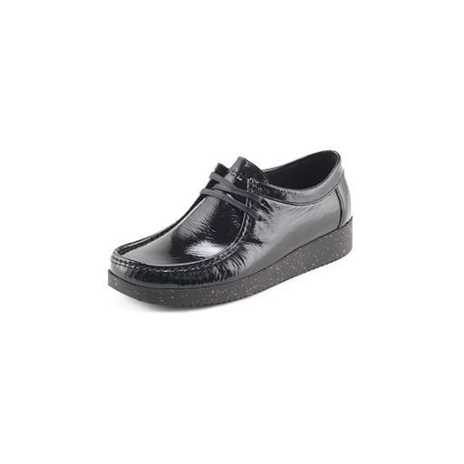 Nature Alba Patent Leather Sko, Black, 42