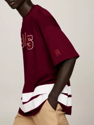 Camiseta unissex oversized com logo da Prep