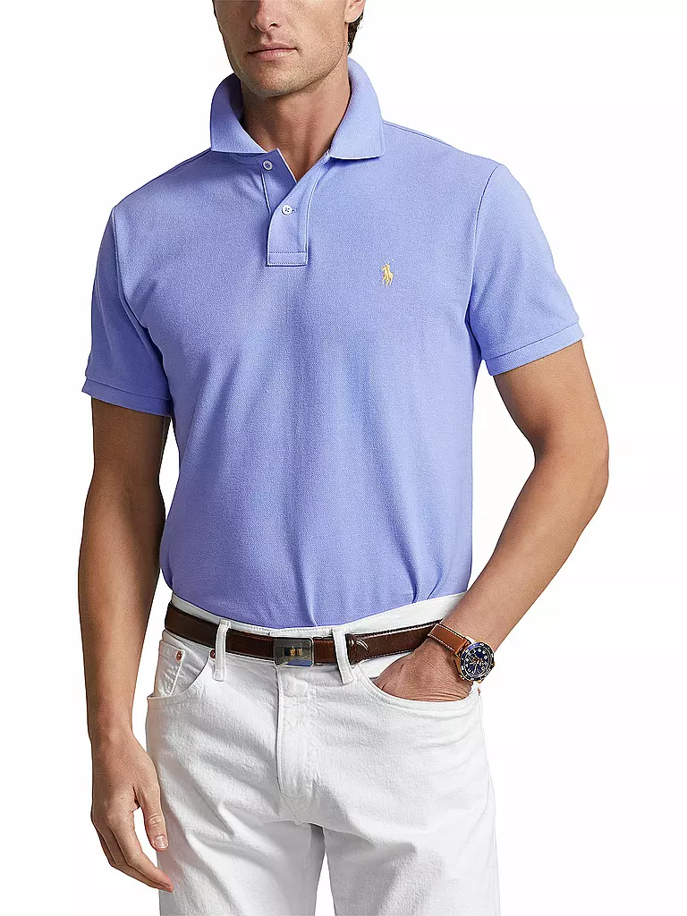 POLO RALPH LAUREN Poloshirt Slim Fit hellblau
